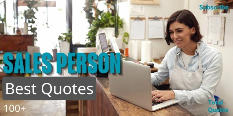 Sales Person quotes
