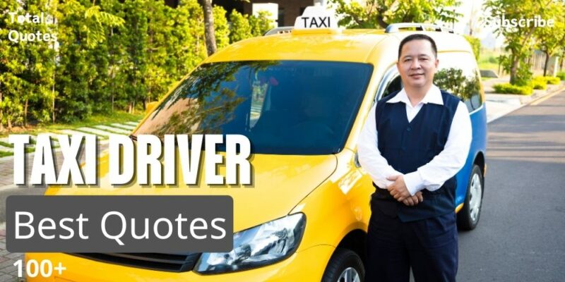 Taxi Driver Quotes